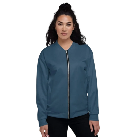 Damen-Bomberjacke aus Polyester in XS-3XL, schnelltrocknend, mit elastischem Bund und Reißverschluss, von BUYATHOME24.