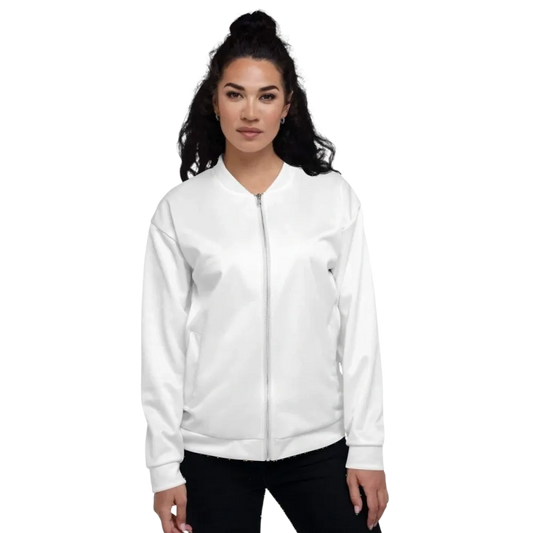 Unisex Bomberjacke aus Polyester in XS-3XL, schnell trocknend, Damenmodell, schwarze Jacke mit Reißverschluss und elastischem Saum