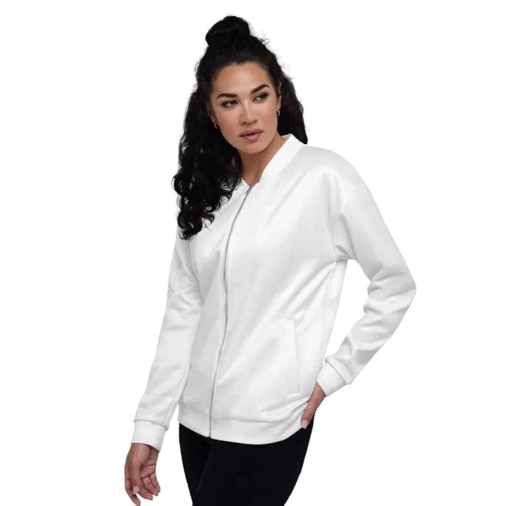 Unisex Bomberjacke aus Polyester in XS-3XL, schnelltrocknend, Damen-Design, braun mit Reißverschluss und elastischen Bündchen