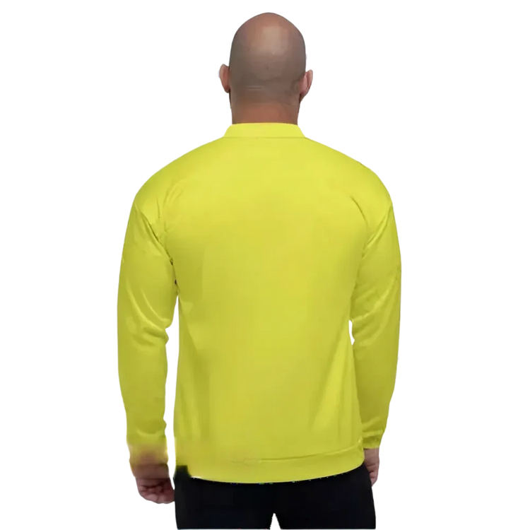 Unisex Bomberjacke aus Polyester mit YKK-Reißverschluss, in XS-3XL, von BUYATHOME24, stilvoll und bequem für jeden Anlass.