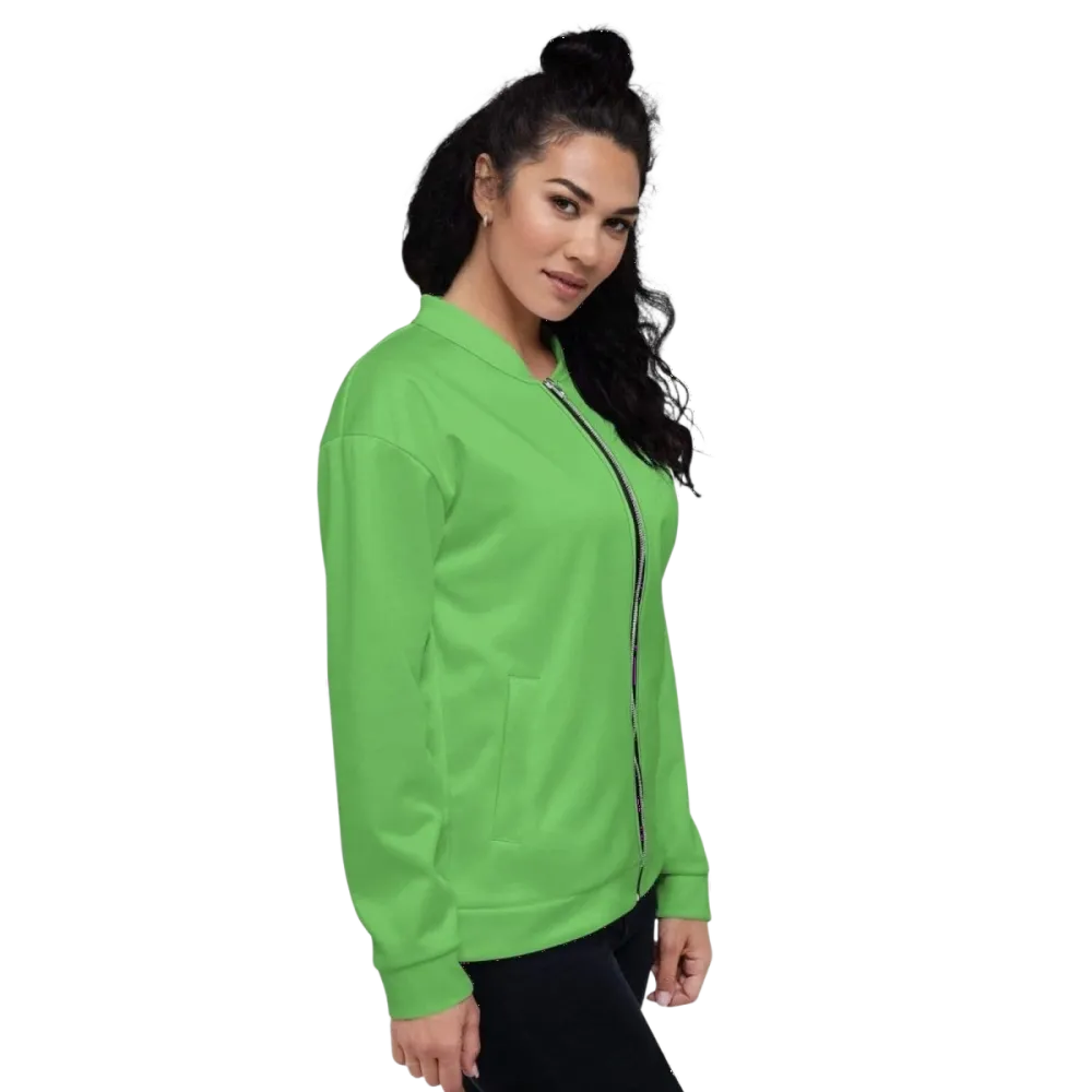 Unisex Bomberjacke aus Polyester mit YKK-Reißverschluss, Damenmodell in XS bis 3XL, bequem und stylisch von BUYATHOME24
