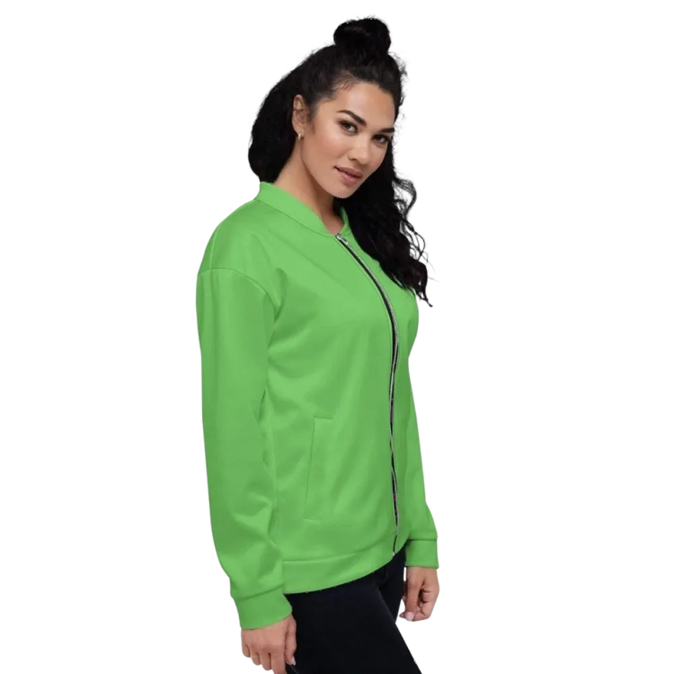 Unisex Bomberjacke aus Polyester mit YKK-Reißverschluss, Damenmodell in XS bis 3XL, bequem und stylisch von BUYATHOME24