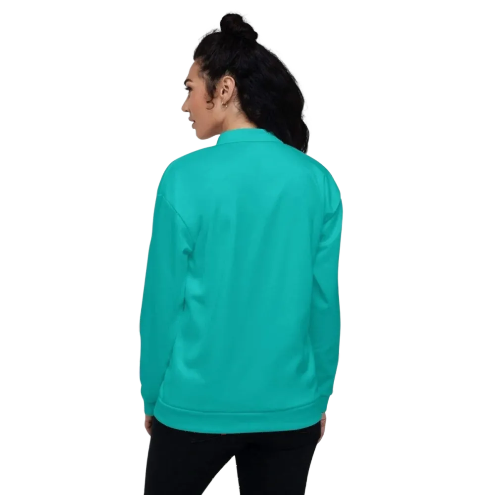 Unisex Bomberjacke aus Polyester mit YKK-Reißverschluss in XS-3XL, Damenmodell, bequeme und stylische Übergangsjacke von BUYATHOME24