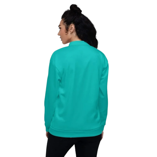 Unisex Bomberjacke aus Polyester mit YKK-Reißverschluss in XS-3XL, Damenmodell, bequeme und stylische Übergangsjacke von BUYATHOME24
