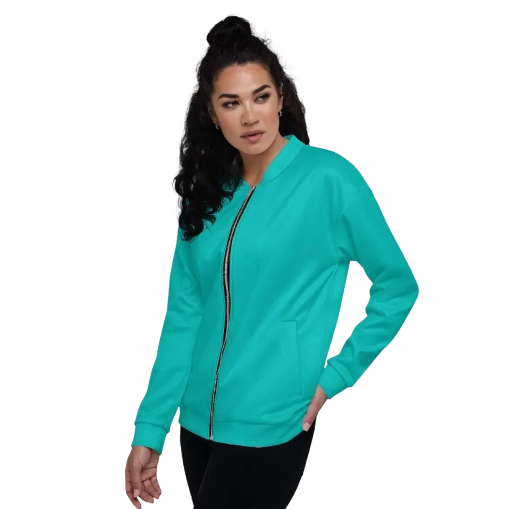 Unisex Bomberjacke aus Polyester mit YKK-Reißverschluss, Damen-Design in XS-3XL, bequem und stylisch von BUYATHOME24