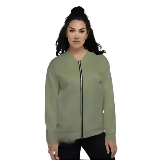 Unisex Bomberjacke aus Polyester mit YKK-Reißverschluss in XS-3XL, bequem und stylisch für Herren und Damen.