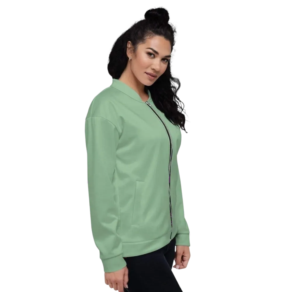 Damen-Bomberjacke XS-3XL aus schnell trocknendem Material von BUYATHOME24, bequemer Blousonstil mit sportlichem Look
