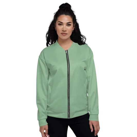 Unisex Bomberjacke von BUYATHOME24, schnelltrocknende Damen-Blousonjacke in XS bis 3XL, mit sportlichem Design.