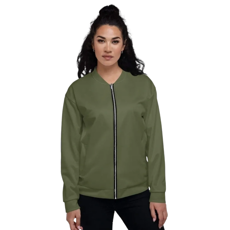 Unisex Bomberjacke von BUYATHOME24, schnelltrocknende Damen-Blousonjacke in XS bis 3XL, leicht und sportlich.