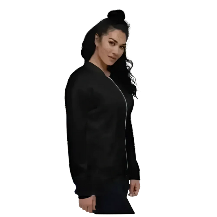 Unisex Bomberjacke von BUYATHOME24, schnelltrocknende Blousonjacke in XS bis 3XL, mit sportlichem Design und Reißverschluss.