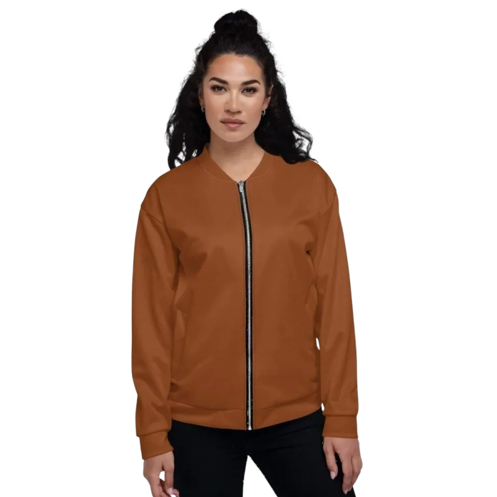 Unisex Bomberjacke in XS-3XL von BUYATHOME24 mit YKK-Reißverschluss, personalisierbar, Damenmodell, modischer Schnitt