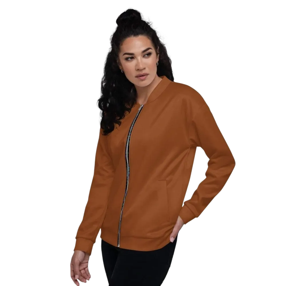 Unisex Bomberjacke mit YKK-Reißverschluss in XS-3XL, personalisierbar, Damenmodell, elegante, sportliche Jacke, modisch und bequem.