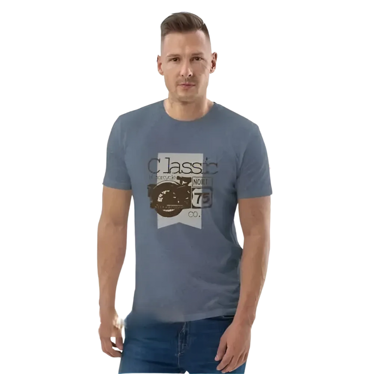 Unisex Grafik T-Shirt aus 100% Baumwolle in Größe S bis 5XL mit T-Shirt-Druck, von BUYATHOME24, auf weißem Hintergrund.
