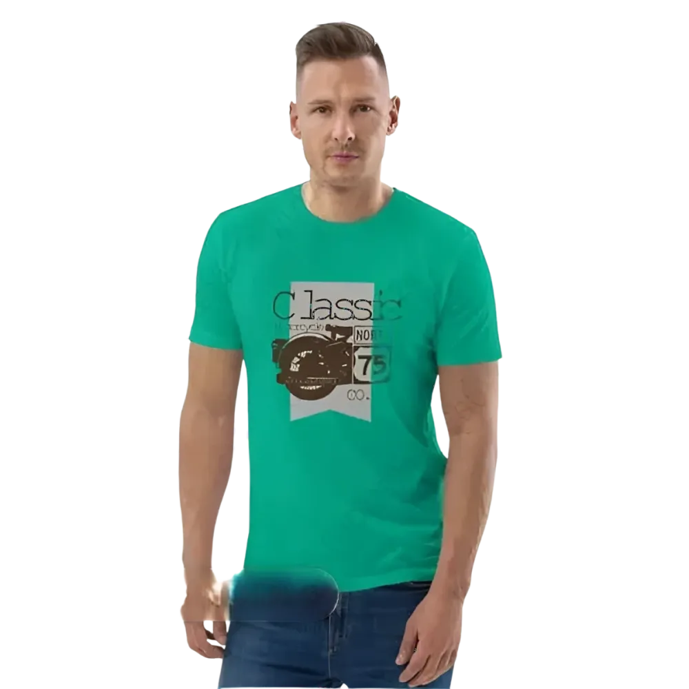 Unisex Grafik T-Shirt aus 100% Baumwolle, in Größe S bis 5XL, mit stilvollem Druck, von BUYATHOME24, für Herren.