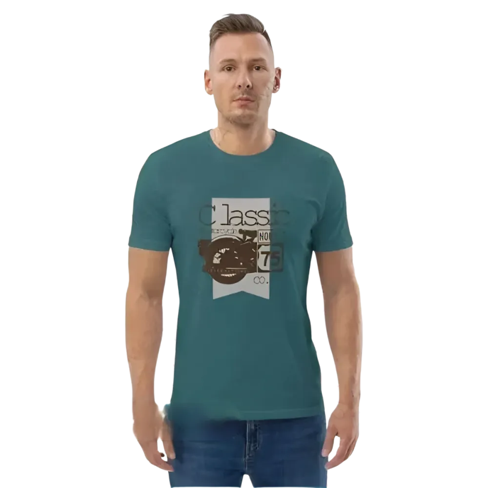 Unisex Grafik T-Shirt von BUYATHOME24, 100% Baumwolle, mit Sternenhimmel-Druck, verfügbar in den Größen S bis 5XL