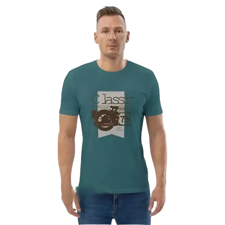 Unisex Grafik T-Shirt von BUYATHOME24, 100% Baumwolle, mit Sternenhimmel-Druck, verfügbar in den Größen S bis 5XL