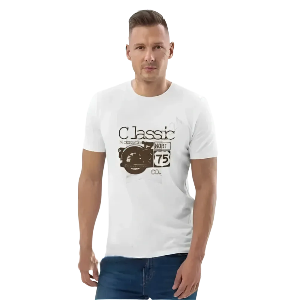 Unisex Grafik T-Shirt aus 100% Baumwolle in den Größen S bis 5XL, mit auffälligem Druck, von BUYATHOME24.