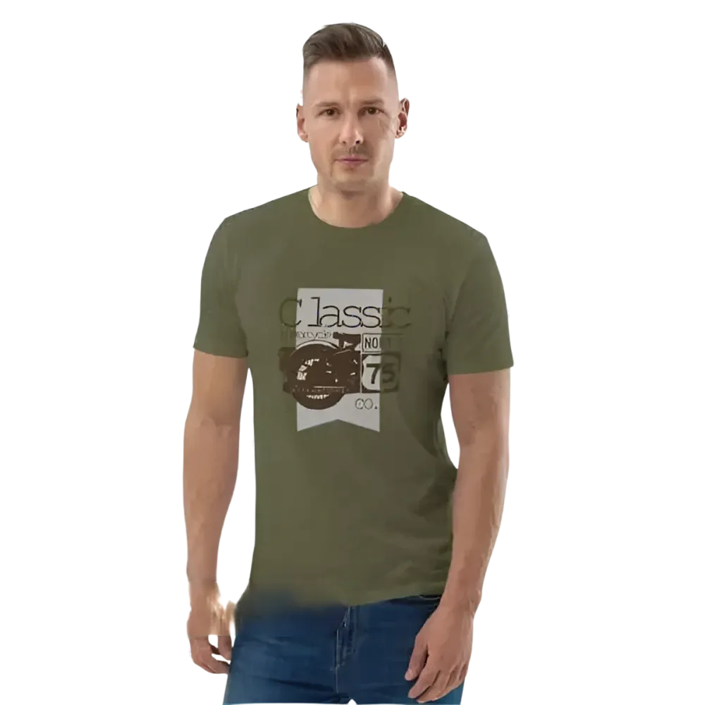 Unisex Grafik T-Shirt aus 100% Baumwolle, in den Größen S bis 5XL, mit auffälligem Druck, von BUYATHOME24.