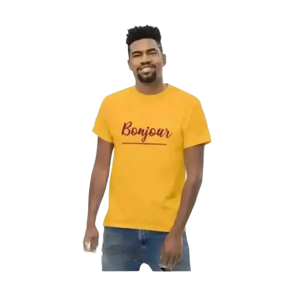 Unisex Grafik T-Shirt aus 100% Baumwolle in S bis 5XL mit Rundhalsausschnitt, bequemes Herren-T-Shirt für jeden Anlass