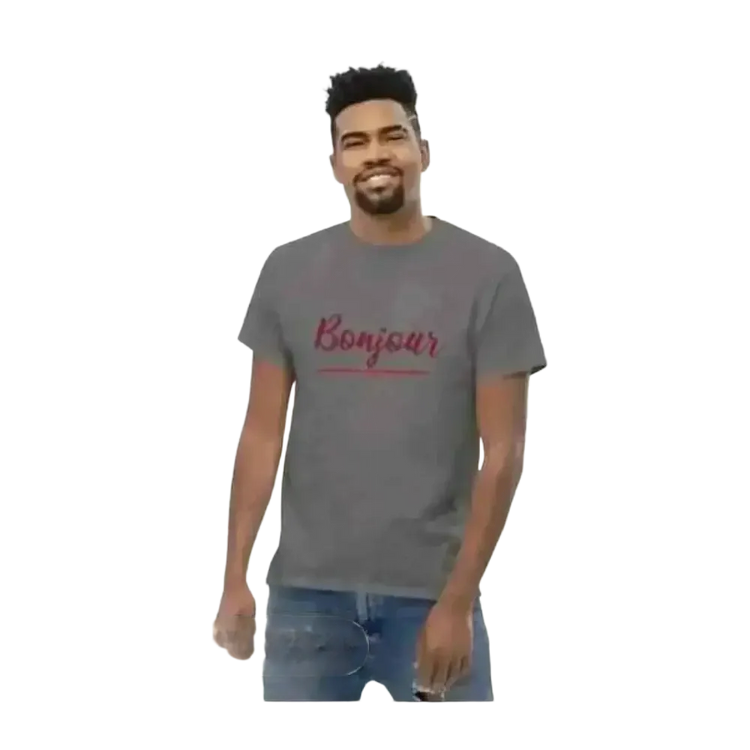 Unisex Grafik T-Shirt aus 100% Baumwolle in S bis 5XL, Rundhals, bequem und casual für jeden Anlass, in schwarz.