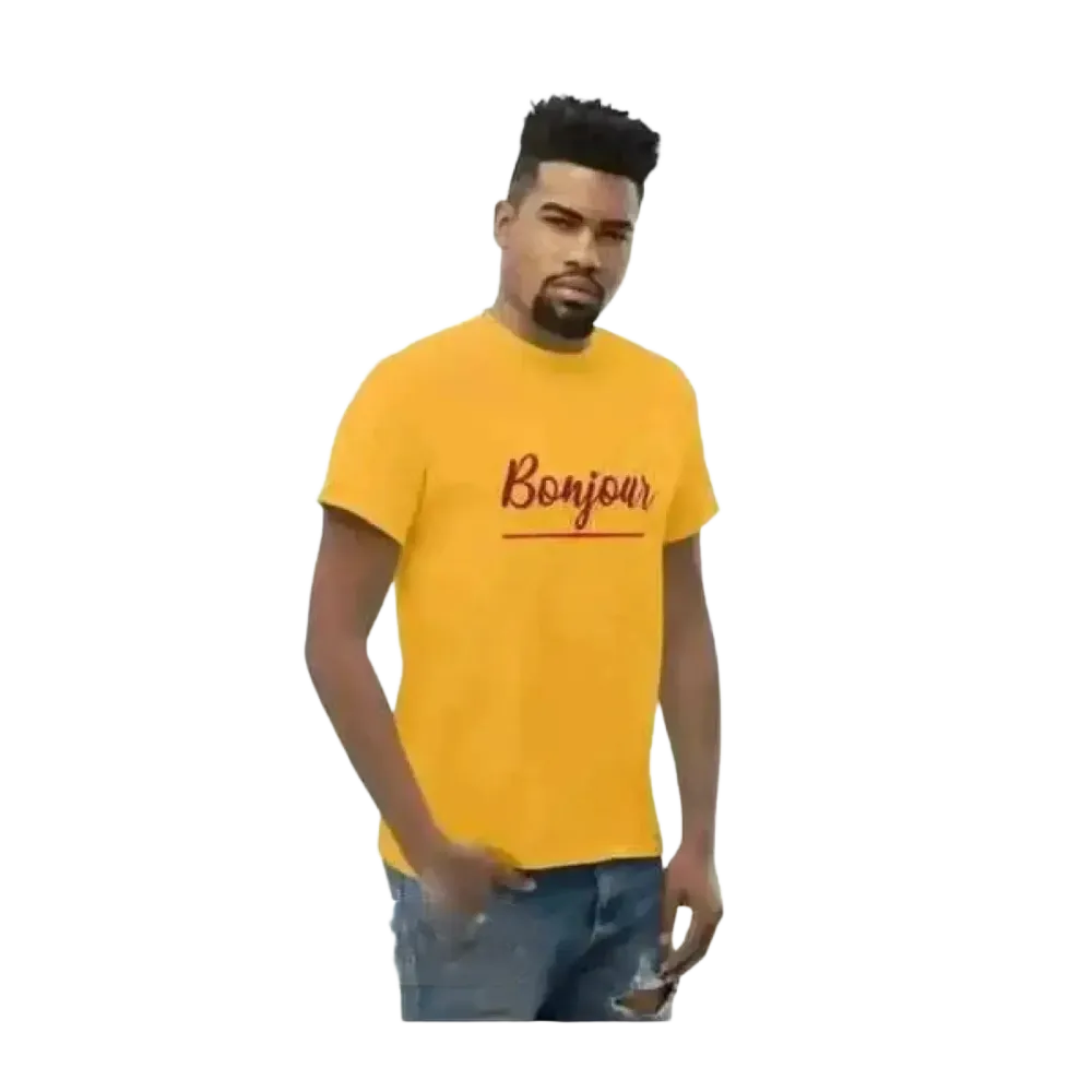 Unisex Grafik T-Shirt aus 100% Baumwolle, Rundhals, in S bis 5XL, mit buntem Druck, für Männer und Frauen.