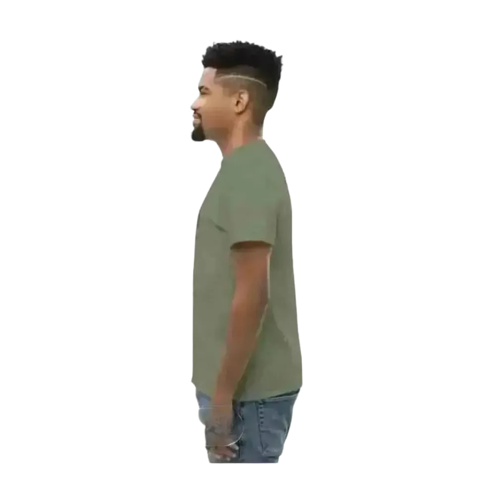 Unisex Grafik T-Shirt aus 100% Baumwolle in S bis 5XL, mit Rundhalsausschnitt, für Herren, von BUYATHOME24