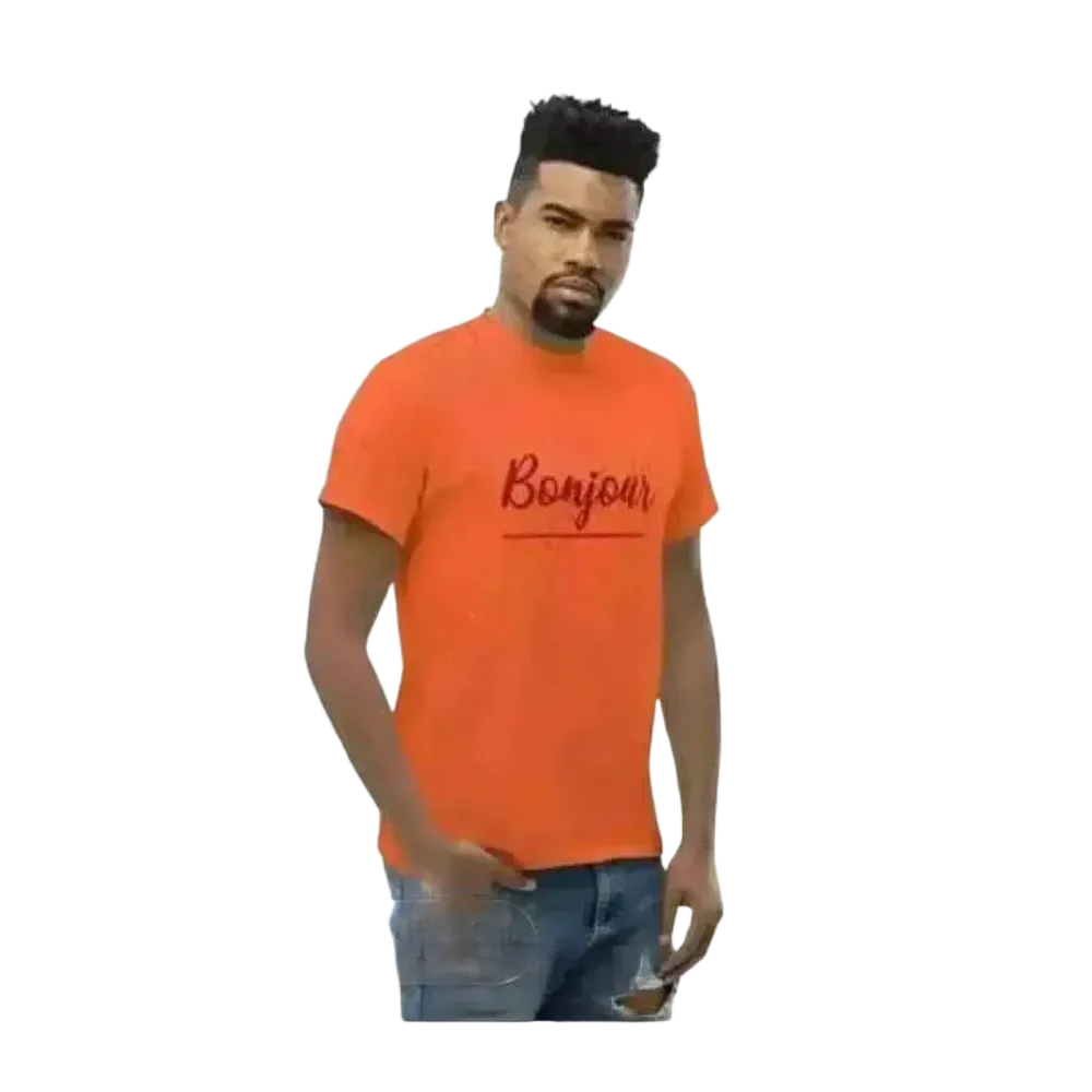 Unisex Grafik T-Shirt aus 100% Baumwolle in S bis 5XL, Rundhals, bequemes Baumwoll-T-Shirt für Herren in verschiedenen Größen