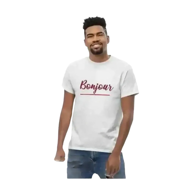 Unisex Grafik T-Shirt aus 100% Baumwolle, Rundhals, für Herren in S bis 5XL, bequemes Alltags-T-Shirt, BUYATHOME24