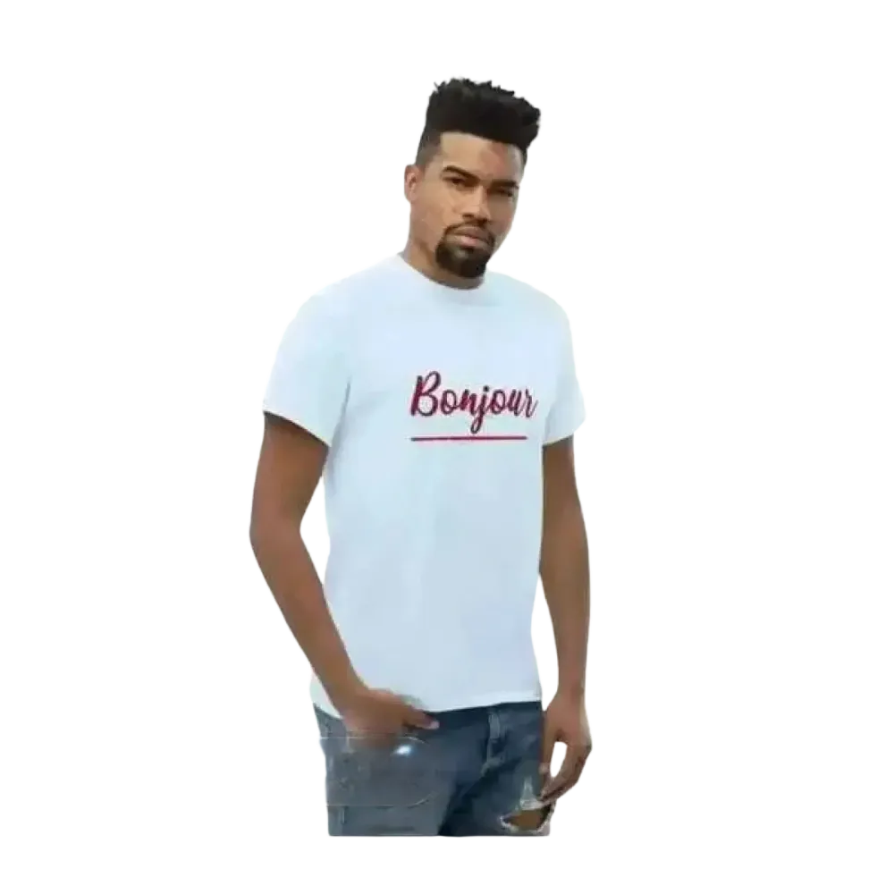 Unisex Grafik T-Shirt aus 100% Baumwolle, Rundhals, in S bis 5XL, für Männer, mit stilvollem Druck, bequem und vielseitig.