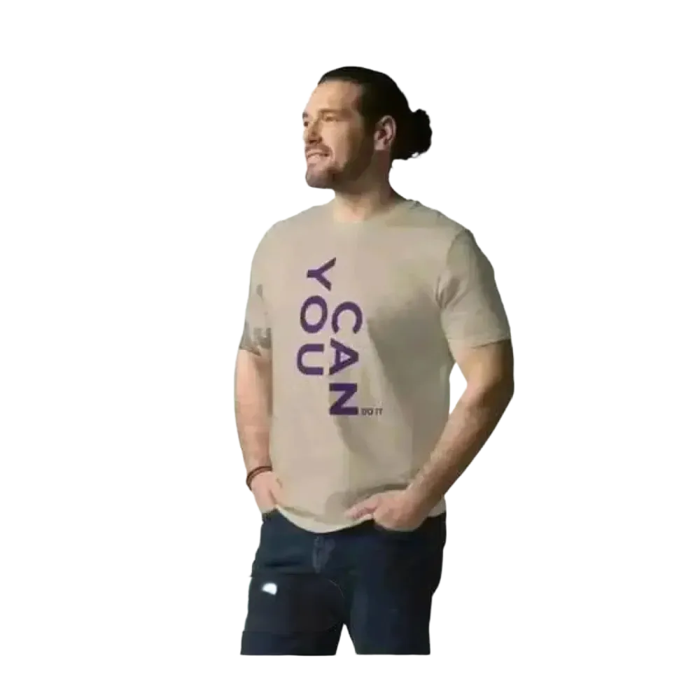 Unisex Grafik T-Shirt aus 100% Baumwolle in S-2XL, mit Desert-Design, Rundhals, bequemes Herren-T-Shirt von BUYATHOME24