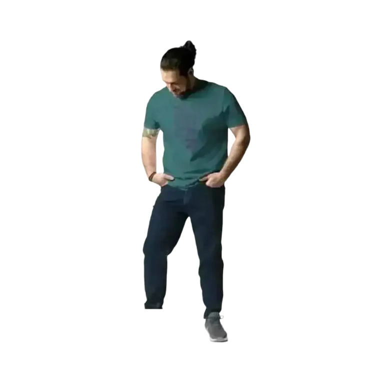 Unisex Grafik T-Shirt aus 100% Baumwolle, Rundhals, in S-2XL, schwarzes Herren-T-Shirt mit modernem Design von BUYATHOME24