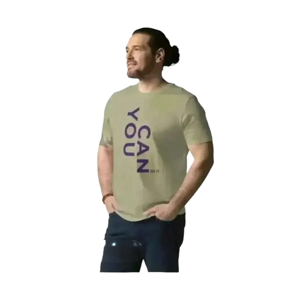 Unisex Grafik T-Shirt aus 100 % Baumwolle in S bis 2XL, Rundhals, bequemes Herren-T-Shirt mit grafischem Design von BUYATHOME24