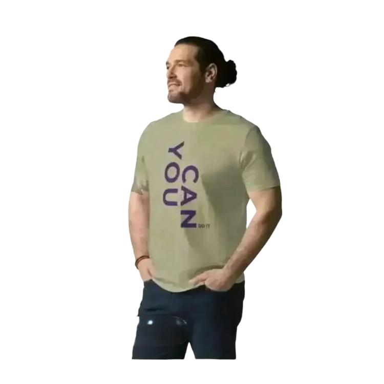 Unisex Grafik T-Shirt aus 100 % Baumwolle in S bis 2XL, Rundhals, bequemes Herren-T-Shirt mit grafischem Design von BUYATHOME24