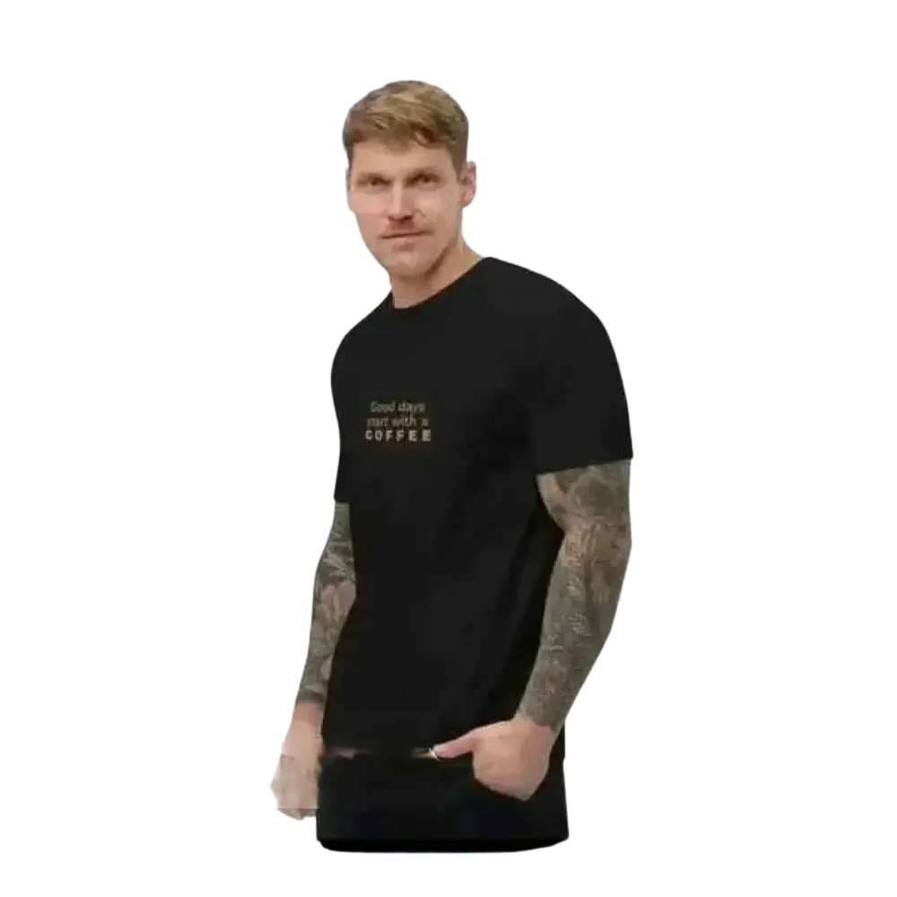 Unisex Grafik T-Shirt aus 100% Baumwolle in XS bis 3XL, bequemer Schnitt, bedruckbar, für Herren, mit modernem Design