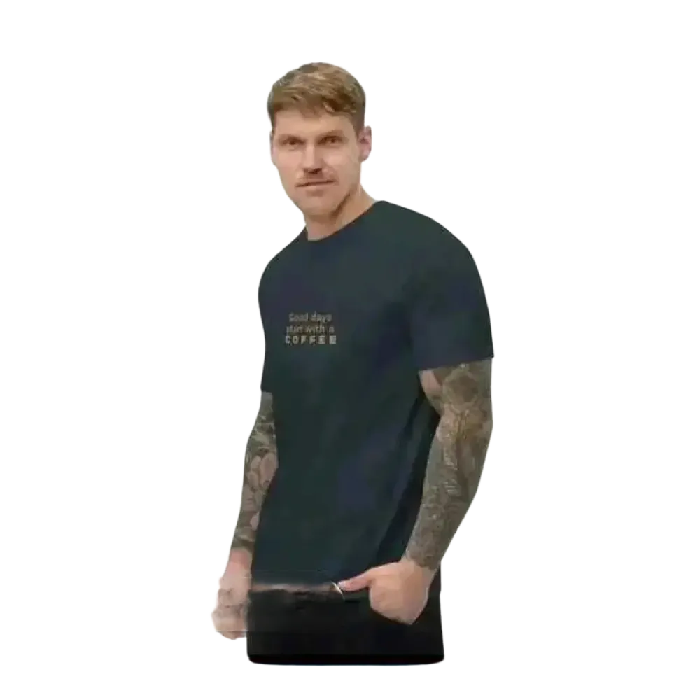 Unisex Grafik T-Shirt aus 100 % Baumwolle, in XS bis 3XL, mit Druck, bequemes T-Shirt für Herren, bei BUYATHOME24