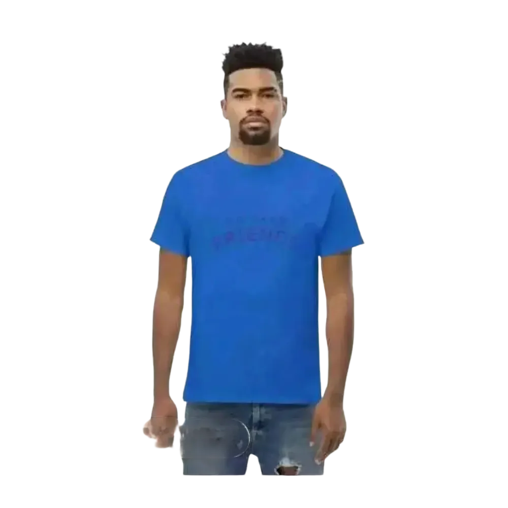 Unisex Baumwoll-Grafik T-Shirt in Royalblau, Rundhals, für Herren, erhältlich in S bis 5XL, ideal für jeden Anlass.