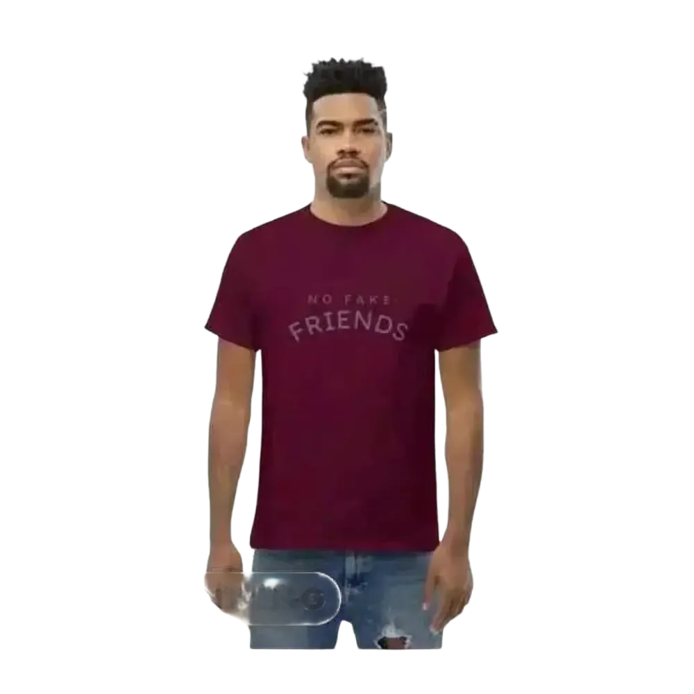 Herren Grafik T-Shirt aus Baumwolle in Kastanienbraun, Unisex, Rundhals, verfügbar in S bis 5XL, von BUYATHOME24
