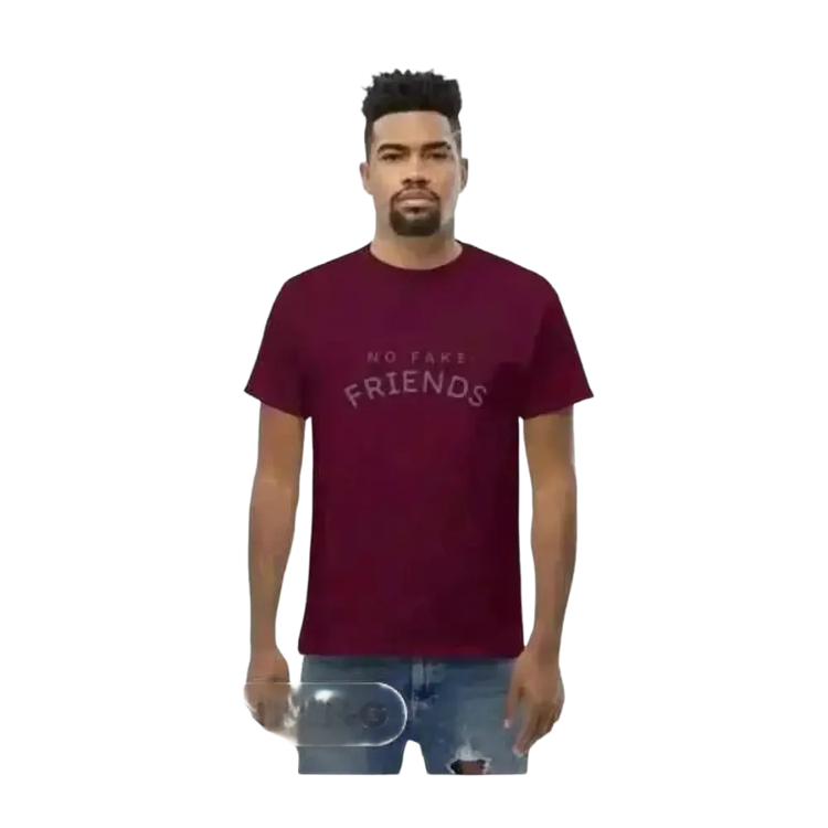 Herren Grafik T-Shirt aus Baumwolle in Kastanienbraun, Unisex, Rundhals, verfügbar in S bis 5XL, von BUYATHOME24