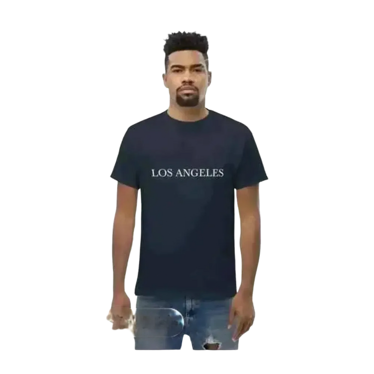 Unisex Grafik T-Shirt aus Baumwolle in Navy, Rundhals, für Damen und Herren, in den Größen S bis 5XL, mit grafischem Design.