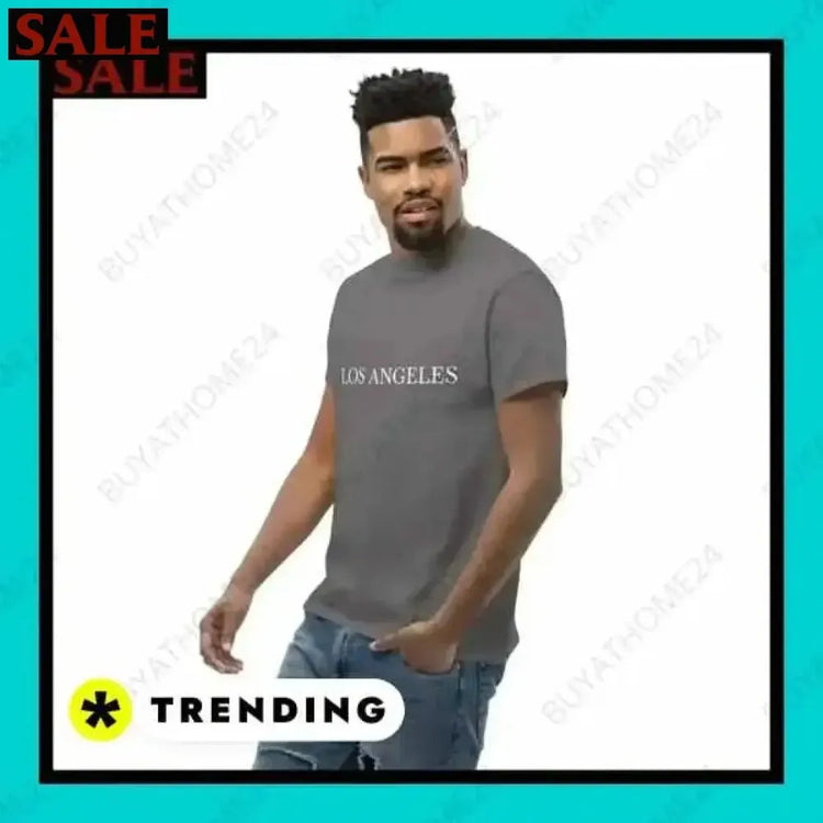 Unisex Grafik T-Shirt aus Baumwolle in S-5XL, Rundhals, bequemes Herren-T-Shirt mit grafischem Design von BUYATHOME24