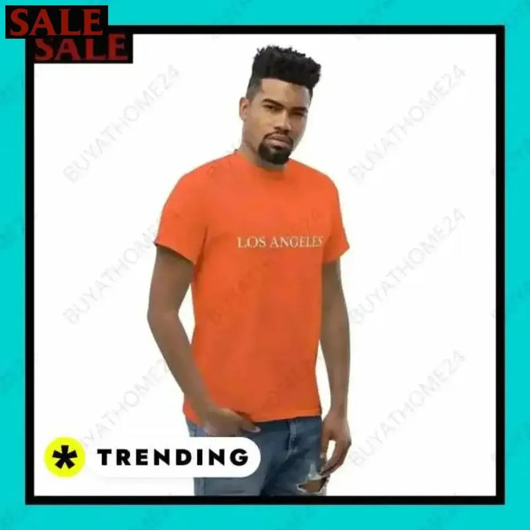 Unisex Baumwoll-Grafik-T-Shirt mit Rundhals, in S-5XL, schwarz mit modernem Design, bequemes T-Shirt von BUYATHOME24