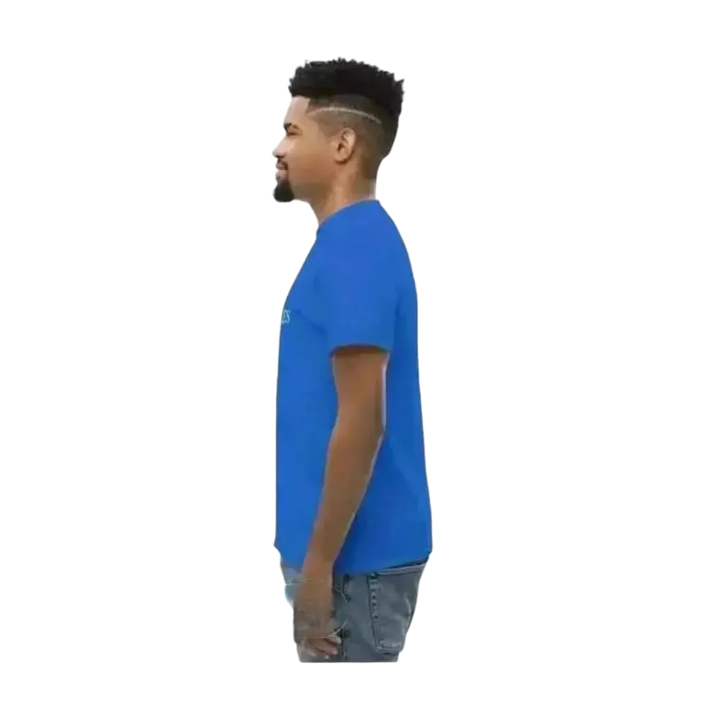 Unisex Baumwoll-Grafik T-Shirt von BUYATHOME24, Rundhals, für Herren, in den Größen S bis 5XL, mit auffälligem Design.