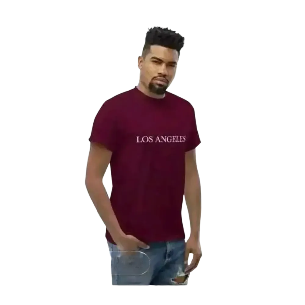 Unisex Baumwoll-Grafik-T-Shirt in S-5XL mit Rundhals, bequemes Design, modernes Druckmuster, für Herren.