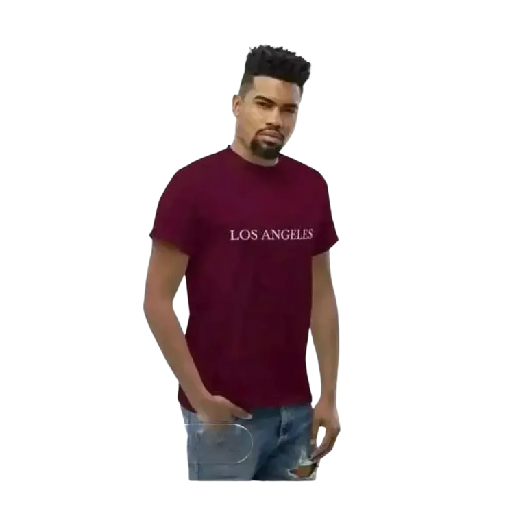 Unisex Baumwoll-Grafik-T-Shirt in S-5XL mit Rundhals, bequemes Design, modernes Druckmuster, für Herren.
