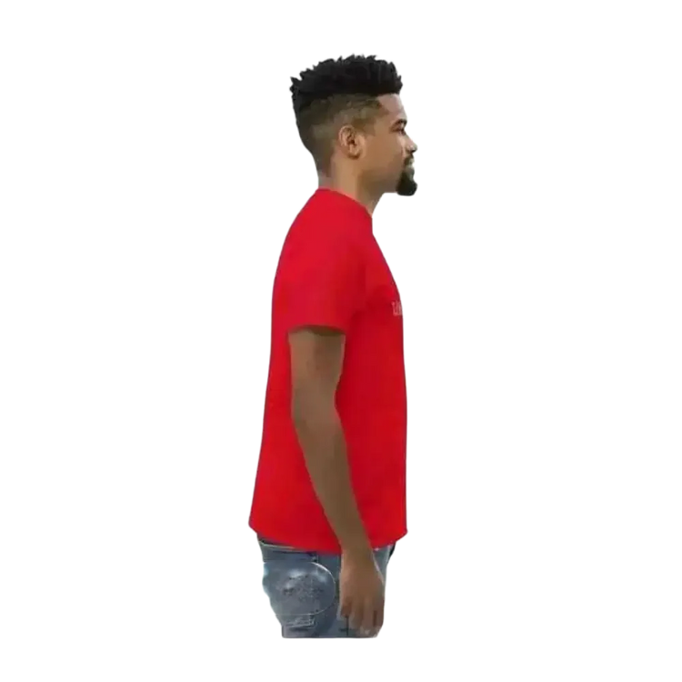 Unisex Grafik T-Shirt aus Baumwolle mit Rundhalsausschnitt in S bis 5XL, bequemer Schnitt, schlichtes Design.