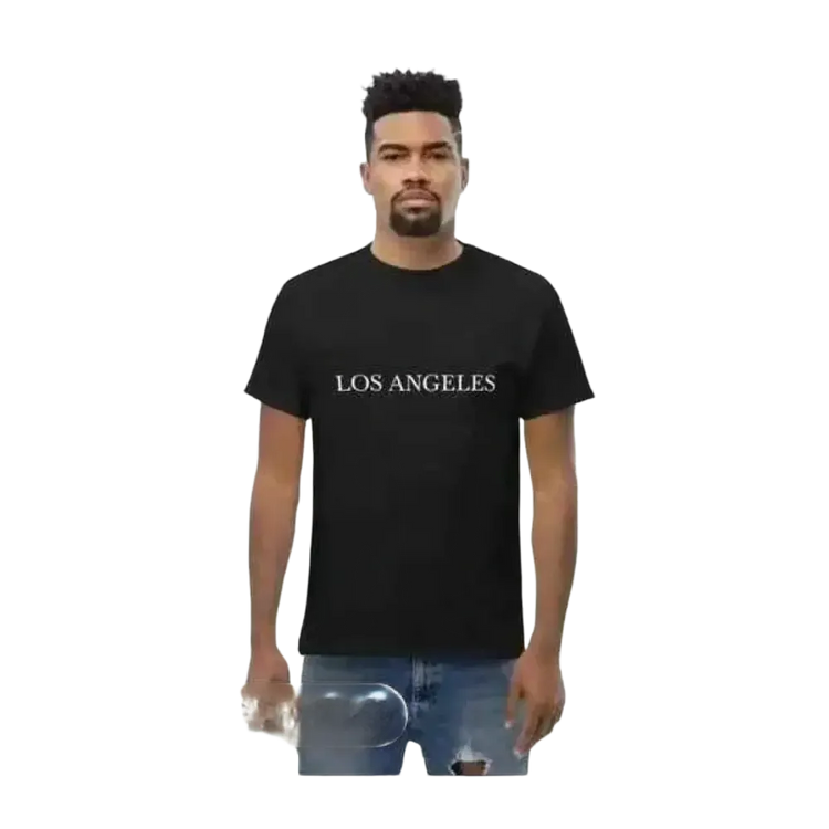 Unisex Grafik T-Shirt aus Baumwolle in Schwarz, Rundhals, für Herren, S bis 5XL, mit modernem Druck von BUYATHOME24