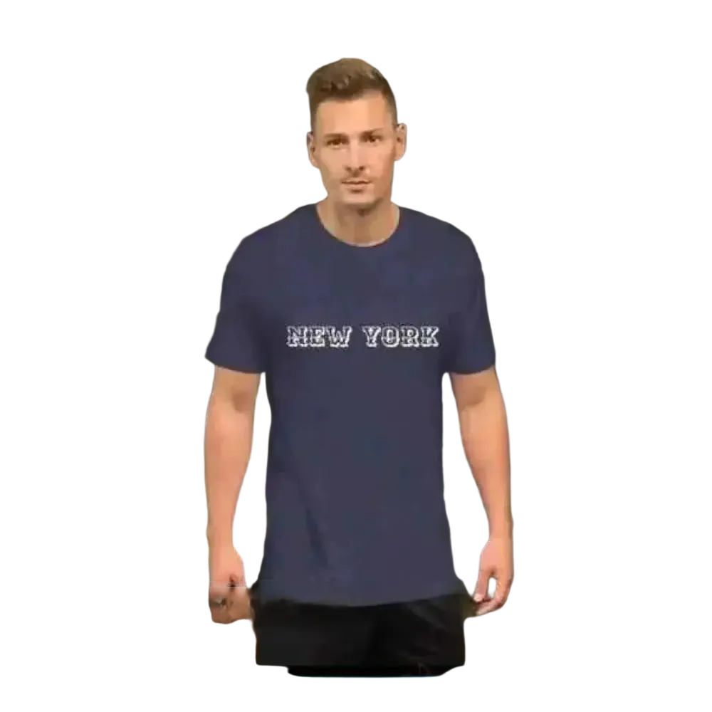Unisex Grafik T-Shirt aus Baumwolle in Heather-Design, Rundhals, in den Größen XS bis 5XL, bequemes Alltags-T-Shirt von BUYATHOME24