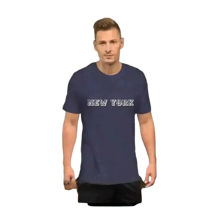 Unisex Grafik T-Shirt aus Baumwolle in Heather-Design, Rundhals, in den Größen XS bis 5XL, bequemes Alltags-T-Shirt von BUYATHOME24
