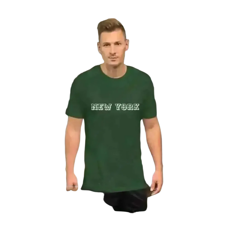 Unisex Baumwoll-Grafik-T-Shirt in Größe XS bis 5XL, Rundhals, mit Wald-Design, bequemes Casual-Shirt von BUYATHOME24