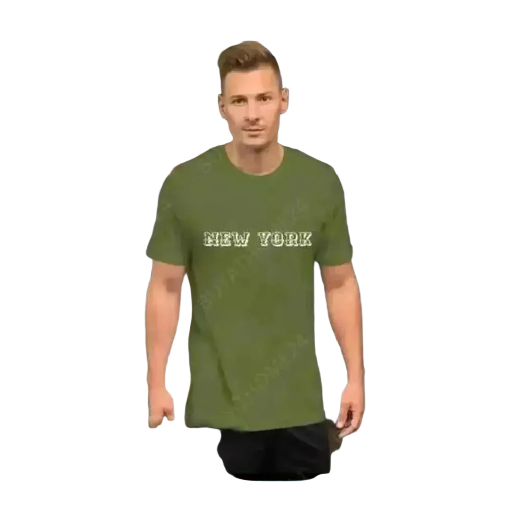 Unisex Grafik T-Shirt aus Baumwolle in Olive, Rundhals, erhältlich in Größen XS bis 5XL, von BUYATHOME24.